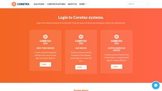 Log In to Your Dashboard to Access Your Coretex Tools
