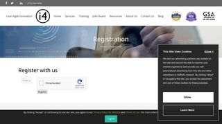 Registration | The I4 Group
