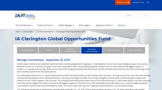 IA Clarington Global Opportunities Fund