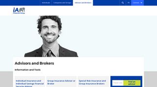 Advisor & Broker - Information & Tools | iA Financial Group