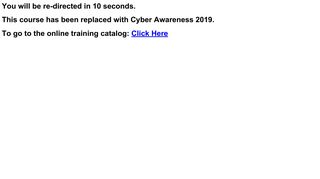 Cyber Awareness Challenge 2018 - Defense Information Systems ...
