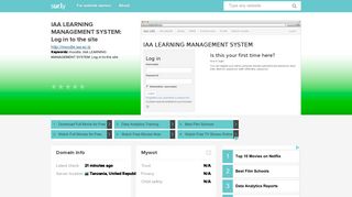 moodle.iaa.ac.tz - IAA LEARNING MANAGEMENT SYSTEM ... - Sur.ly
