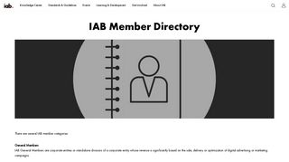 IAB Member Directory