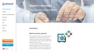 About i-Account | i-Account