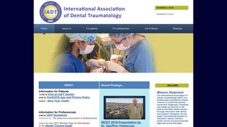 International Association for Dental Traumatology: Home