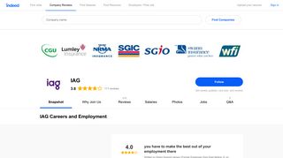 IAG Careers and Employment | Indeed.com