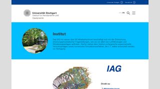 Institut für Aerodynamik und Gasdynamik | Universität Stuttgart
