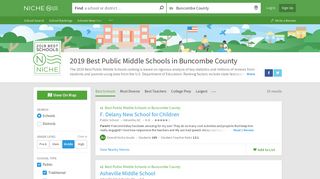 2019 Best Public Middle Schools in Buncombe County, NC - Niche