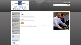 Login | IAMNPF Home - IAM National Pension