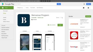 Bienvenue Program - Apps on Google Play