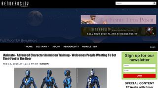 iAnimate - Advanced Character Animation Training - Welcomes ...