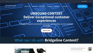 Bridgeline Unbound Content | Web Content Management