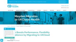 Mayden Migrates to UKCloud Health | UKCloud Health