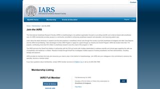 Join the IARS - BrightKey