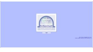 Internet Gateway Login
