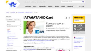 IATA - IATA / IATAN ID Card