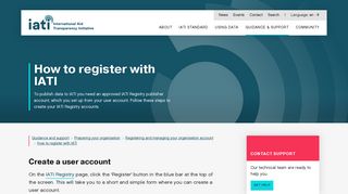 How to register with IATI - iatistandard.org