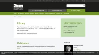 Library - IBA Erhvervsakademi Kolding