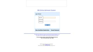 IBA Online Admission System