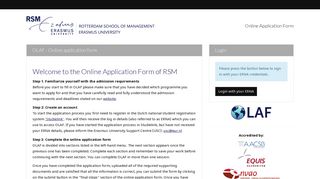 Online Application Form