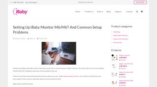 Setting Up iBaby Monitor M6/M6T And Common Setup Problems