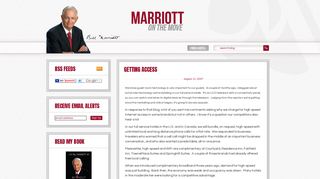 Getting Access - Marriott on the Move