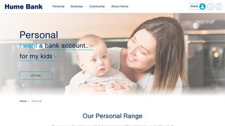 Hume Bank - Personal