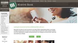 Digital Banking | Mobile and Online | Register Online - Marine Bank