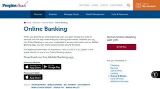Online Banking | Peoples Bank