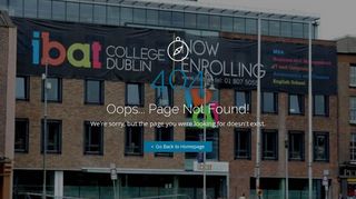 Login - IBAT College Dublin