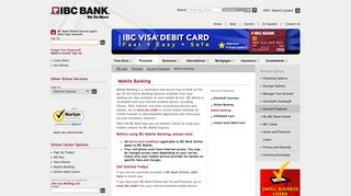 Personal Banking | Mobile Banking from IBC Bank