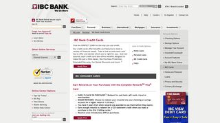 IBC Credit Cards - IBC.com