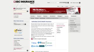 Individual Life and Health Insurance | IBC Insurance Agency - IBC.com