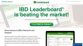 IBD Leaderboard - Investor's Business Daily
