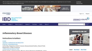 | Inflammatory Bowel Diseases | Oxford Academic - Oxford Journals