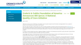 Crohn's & Colitis Foundation of America Announces IBD Qorus: A ...