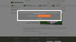 Customers On-line Office - Welcome| Iberdrola Customers