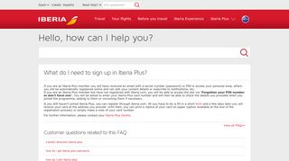 What do I need to sign up in Iberia Plus?