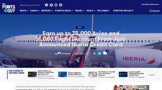 Earn up to 75k Avios From Just-Announced Iberia Credit Card