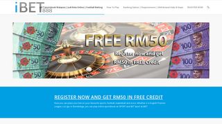 iBET Sportsbook Malaysia | Judi Bola Online | Football Betting ...