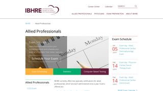 Allied Professionals - ibhre