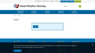 Login - Heart Rhythm Society