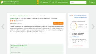 [Resolved] Ibibo Group / Goibibo — how to open my ibibo mail account?