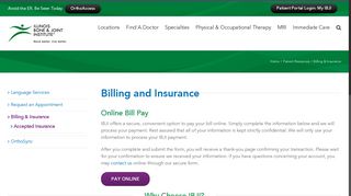 Billing & Insurance | IBJI