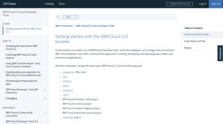 Getting started with the IBM Cloud CLI