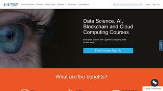 Cognitive Class - Free Data Science, AI, Blockchain and Cloud ...