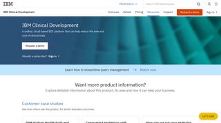 IBM Clinical Development - Resources - United States