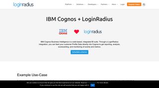 IBM Cognos Integration With LoginRadius | LoginRadius