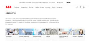 eSourcing - ABB Group