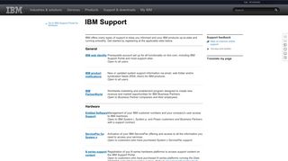 !IBM Support - Support registrations